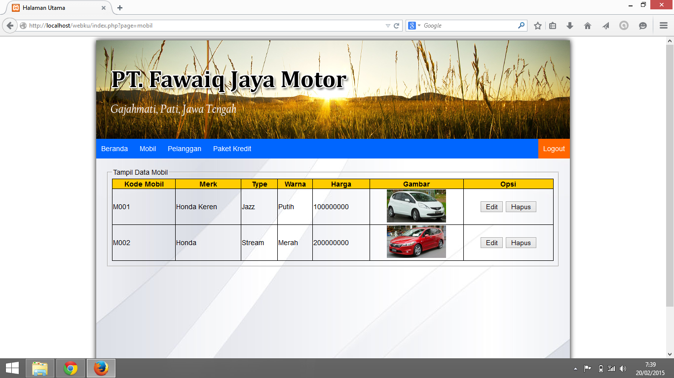 Membuat Input dan Tampil Data dengan PHP + MySQL | YukCoding